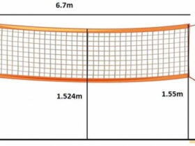 Chiều cao lưới cầu lông tiêu chuẩn Quốc Tế 2024