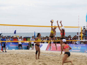 Kích thước sân bóng chuyền bãi biển chuẩn quốc tế FIVB