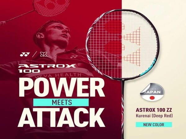 Vợt cầu lông thi đấu chuyên nghiệp - Yonex Astrox 100zz Kurenai Đỏ