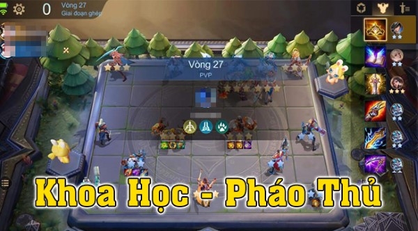 Đội hình Khoa Học Pháo Thủ