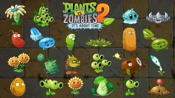 Các loại cây trong plants vs zombies 2