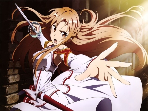 Asuna Yuuki là nhân vật nữ mạnh nhất trong các nhân vật trong Sword Art Online