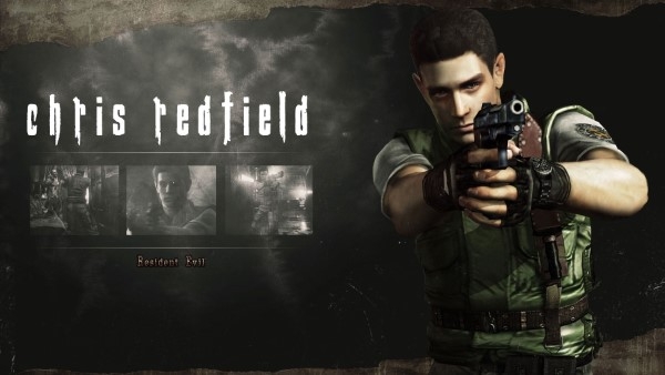 Chris Redfield thành viên của đội đặc nhiệm S.T.A.R.S