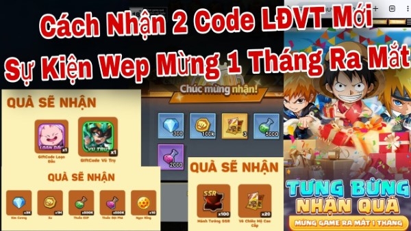 Nhận thêm mã code loạn đấu vũ trụ mới nhất ở đâu?