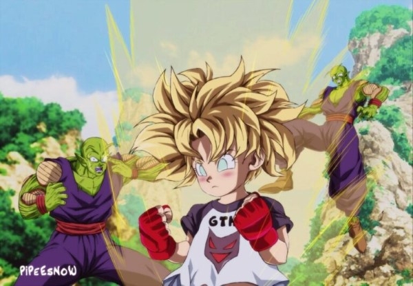 Pan là cháu gái của Goku và là con gái của Gohan