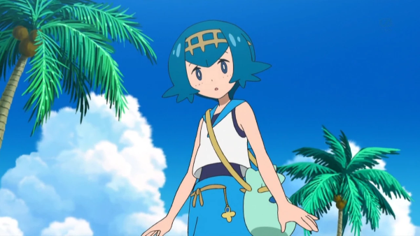 Lana nữ huấn luyện viên trong series Pokémon Sun Moon