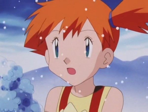 Misty một trong những nhân vật nữ trong Pokemon đầu tiên