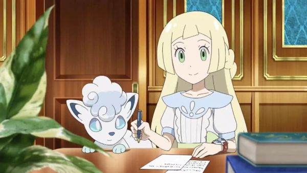 Lillie nữ huấn luyện viên chính trong series Pokémon Sun Moon