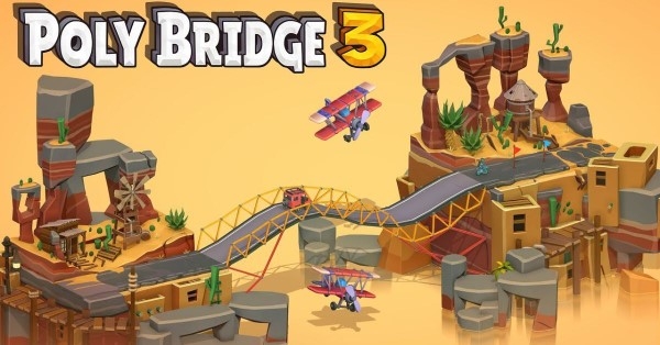 Poly Bridge 3 là phần tiếp theo của series game xây cầu đình đám Poly Bridge