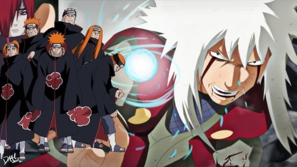 Cuộc chiến giữa Jiraiya và Pain trận đấu bi thương nhất trong Naruto