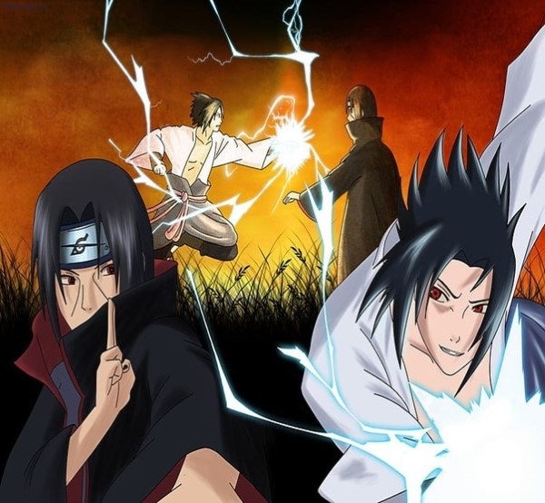 Trân đánh của Sasuke và Itachi là một trong những trận đánh hay nhất trong Naruto