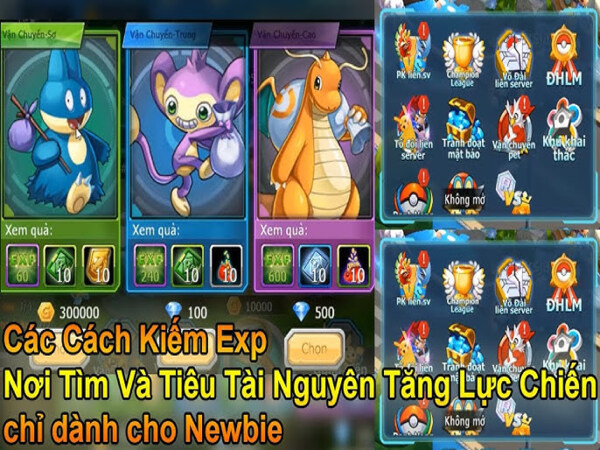 Những điều cần lưu ý khi chơi game Poke Đại Chiến