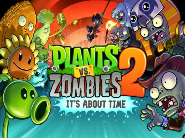 Game hoa lá bắn zombie - Plants vs. Zombies 2