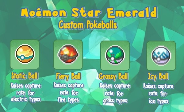 Hệ thống vật phẩm trong Pokemon Emerald