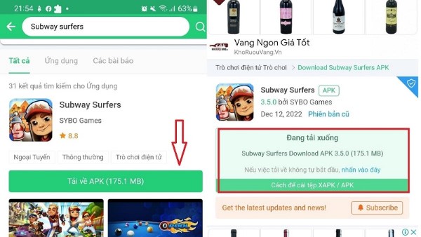 Cách tải Subway Surfers trên máy tính PC