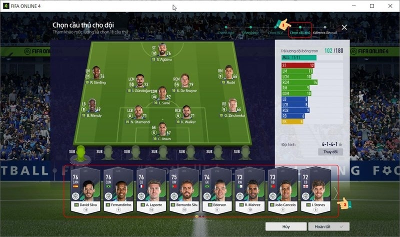 Hướng dẫn cơ bản về cách chơi fifa online 4 trên máy tính