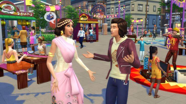 Khám phá thế giới The Sims 4 và tương tác xã hội 