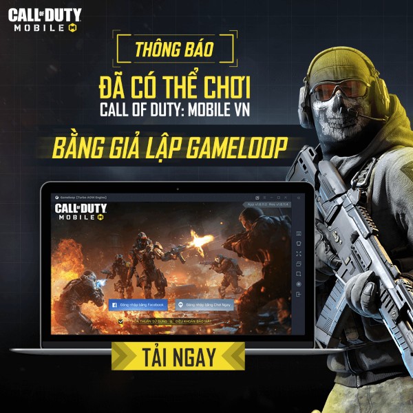 Cách tải Call of Duty Giả lập Mobile trên PC