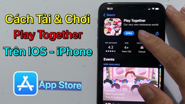 Cách tải Play Together miễn phí trên điện thoại iOS