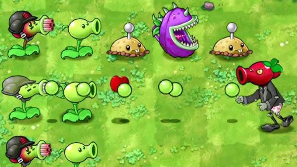 Các loại cây tấn công trong Plants vs Zombies