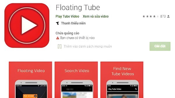 Cách vừa nghe nhạc vừa chơi game bằng Floating Tube