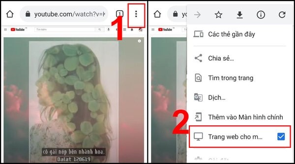 Mở trình duyệt Chrome trên điện thoại