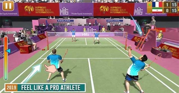 Badminton Club là một tựa game đánh cầu lông 2 người thú vị