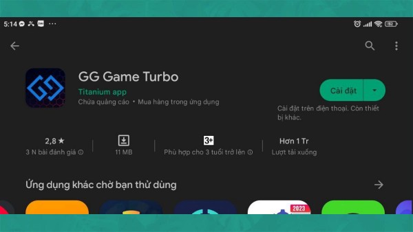 Cách tải game turbo trên điện thoại