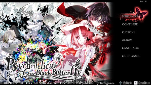 Game Psychedelica of the Black Butterfly