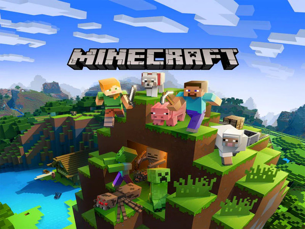 Game sinh tồn với đồ họa pixel - Minecraft